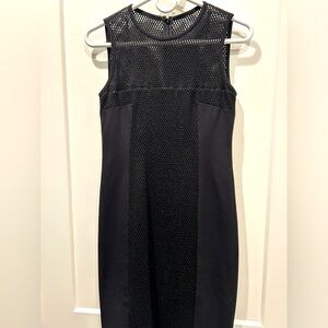 Akris Punto Bergdorf Goodman black cocktail black tie dress designer Size 2